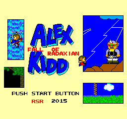 Play <b>Alex Kidd - Fall of Radaxian</b> Online